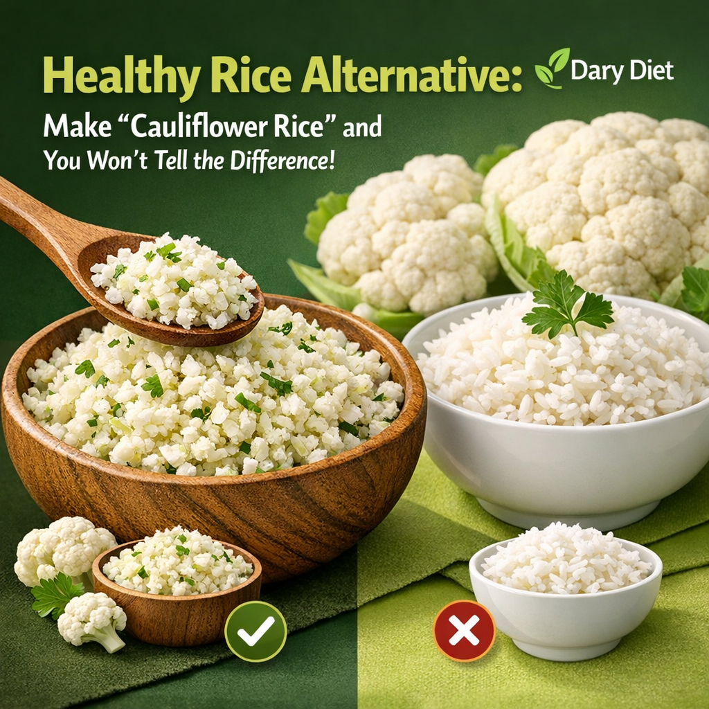 بديل الأرز الأبيض: طريقة عمل "أرز القرنبيط" ولن تفرق بينهما في الطعم! img sec 1769148237 69730f4d54777